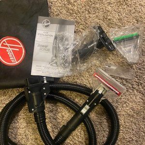 NWOT Hoover Power Scrub Carpet Cleaner Hose & Attachments / Accessories
